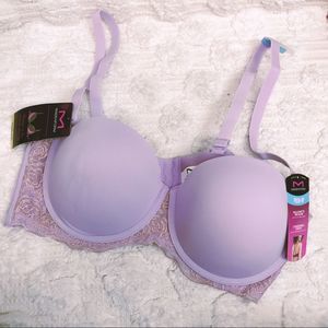 Maidenform Purple Balconette Push Up Bra